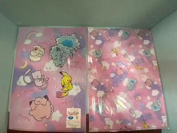 포켓몬 x ITS' DEMO A4 클리어 파일 2장 세트