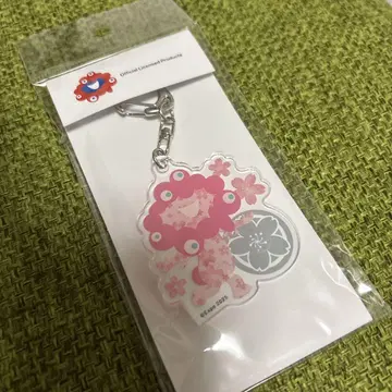 미야쿠미야쿠 아크릴 키링 벚꽃