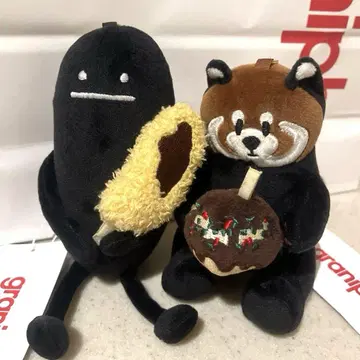 그라니프 신사이바시점 한정판 2주년 기념 참 키링 2개 세트