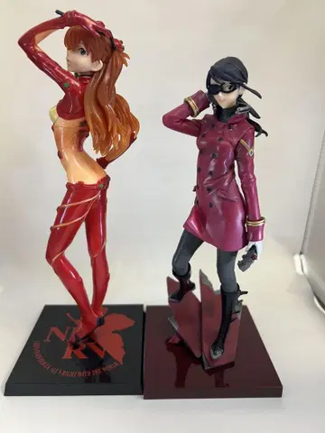 에반게리온 아스카 미사토 프리미엄 피규어