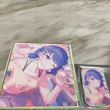 프로세카 스퀘어 배지 컬렉션 미니 색지 컬렉션 키리타니 하루카