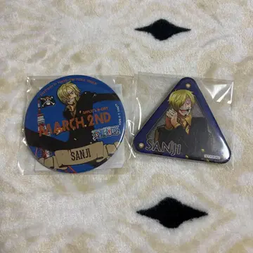ONE PIECE 상디 캔뱃지 2점 세트