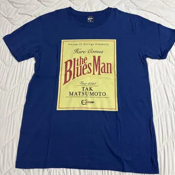 TAKMATSUMOTO HereComestheBluesMan 티셔츠