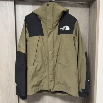 THE NORTH FACE 마운틴 후드티 카키/블랙