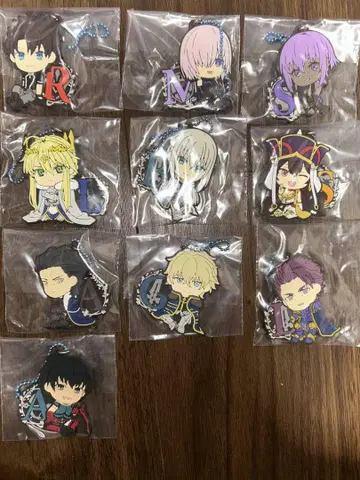 FGO Fate 신성원탁영역 카멜롯 러버 스트랩 가챠