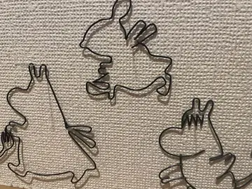 무민 실루엣 와이어 8개 세트