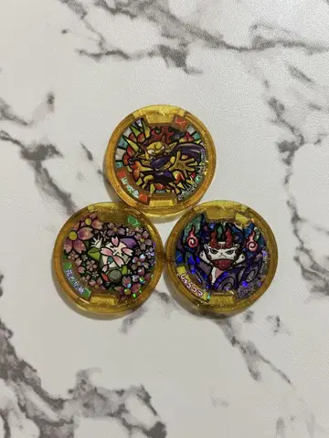 요괴워치 레전드 메달 3개 세트