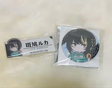 샤니마스 이카루가 루카 세븐일레븐 아크릴 배지 캔뱃지 세트