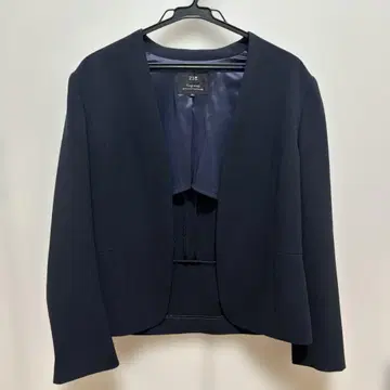 23구 노카라 자켓 38 네이비 트리아세 조젯 포멀