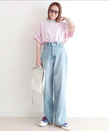 CORNERS 보더 반팔 상의