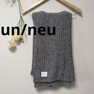 un/neu 안노이 머플러 숄 빅 스톨 레드