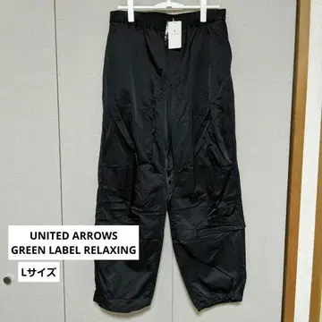 UNITED ARROWS 워크 팬츠 블랙 L 사이즈