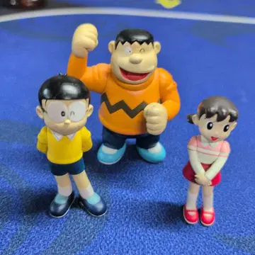 도라에몽 액션 피규어 3체 세트