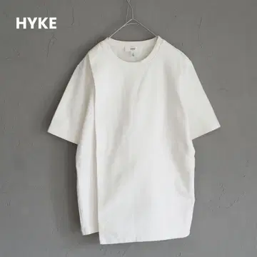 HYKE 랩 디자인 티셔츠