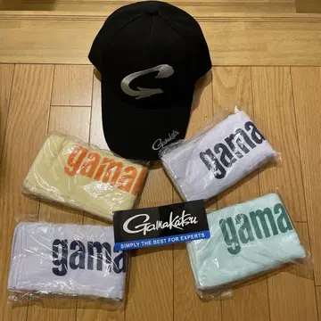 Gamakatsu 캡과 타월 세트