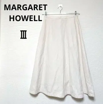 MARGARET HOWELL 마가렛호웰 코튼 린넨 스커트 3
