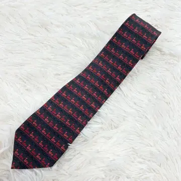 [새상품급] 긴자 타야 TAYA 넥타이 플라밍고 패턴 실크