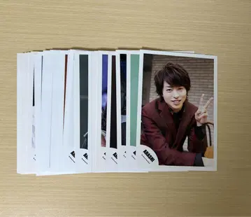 아라시 ARASHI 공식 사진 사쿠라이 쇼 묶음 판매 35장 세트