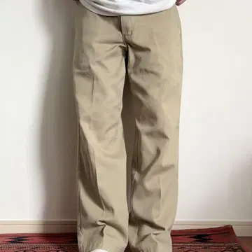 90s USA 기획 Dickies 874 워크 팬츠 카키 멕시코제