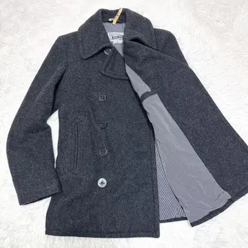 [ USA 새상품급 ] 쇼트 브로스 피코트 울 코트 더블 그레이