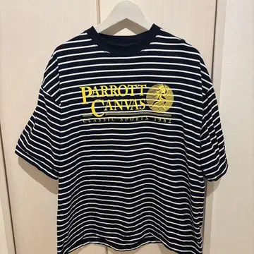 PARROTT CANVAS 스트라이프 티셔츠