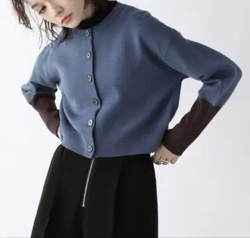 JEANASiS 숏 가디건