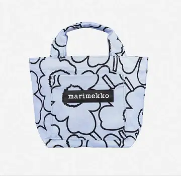 마리메꼬 marimekko 토트백 라이트 블루 스카이블루