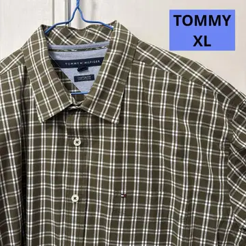 TOMMY HILFIGER 커스텀 핏 셔츠 XL