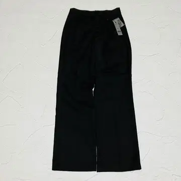JEANASIS 지나시스 스트레이트 슬랙스 블랙 슬림 레그 실루엣