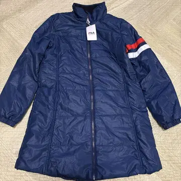 FILA 골프 네이비 충전솜 롱 자켓 L 사이즈