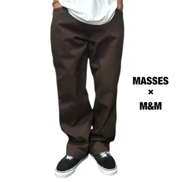 MASSES x M&M 별주 T/C 워크 팬츠 프리스코 워크 팬츠 마세스