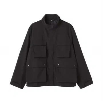 미사용 새상품 MUJI Labo 나일론 워크 블루종 블랙 M MUJI