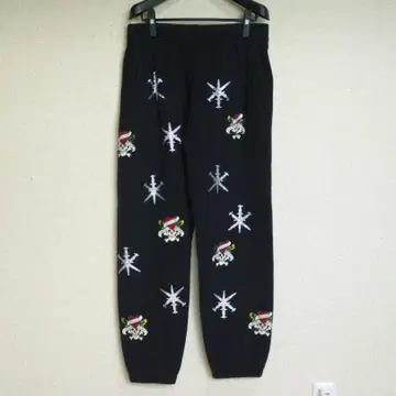 언노운 에드하디 스웨트 팬츠 블랙 XL