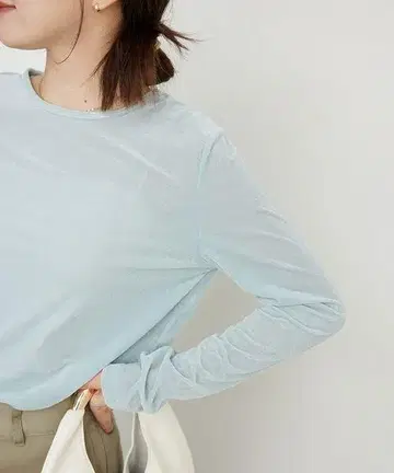 SLOBE IENA 벨로아 트리코 풀오버 그린