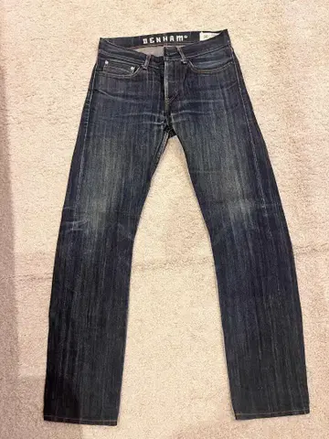 DENHAM 다크 블루 데님