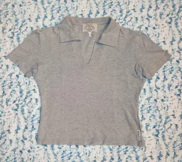 Armani Jeans 반팔 피케 셔츠 그레이 40