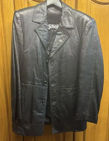 쇼트 Schott 가죽 테일러드 자켓