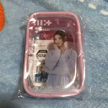 ILLIT 프라이스 립스틱 파우치 유나 YUNAH 투명 파우치 아이릿