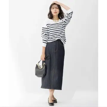 23구 30 DENIM 스트레치 데님 스커트