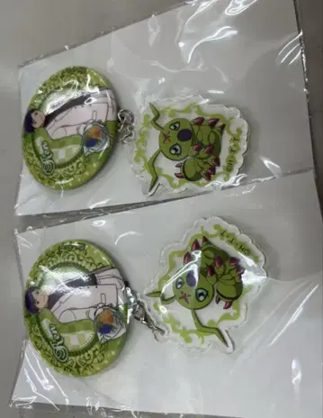 디지몬 어드벤처02 흔들흔들 캔뱃지 세트