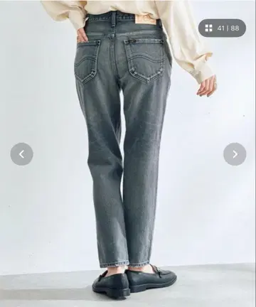 Lee 내로우 핏 데님 팬츠 xs