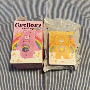 케어베어 팝마트 컬러풀 허그즈 Funshine 베어(옐로우 컬러)