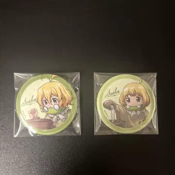 Dr.STONE 이케부쿠로 로프트 캔뱃지 컬렉션 수박 2종 세트