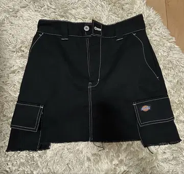 Dickies 카고 블랙 미니 스커트