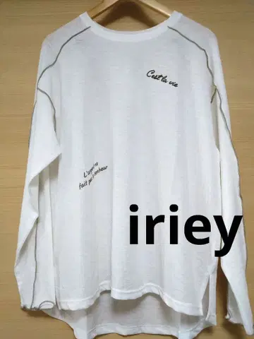 iriey 슬라브 시어 메로우 절개 로고T F