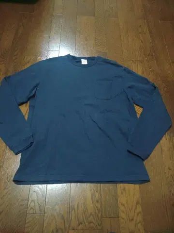 Champion T1011 긴팔 포켓 티셔츠 XL 네이비