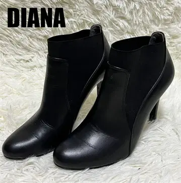 [ 새상품급 ] DIANA 다이애나 숏 사이드 고어 부츠 24.0cm