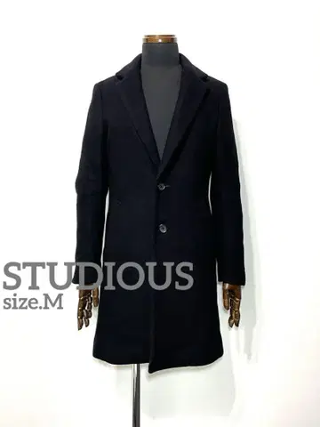 STUDIOUS 남성용 체스터 코트