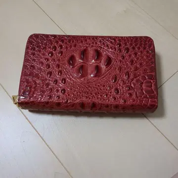 선착순 빨간색 크로커다일 무늬