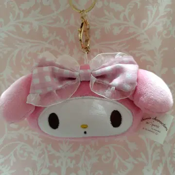 마이멜로디 봉제 인형 키링